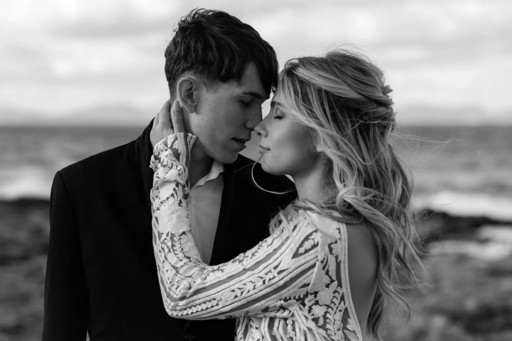 cheveux lâchés mariage